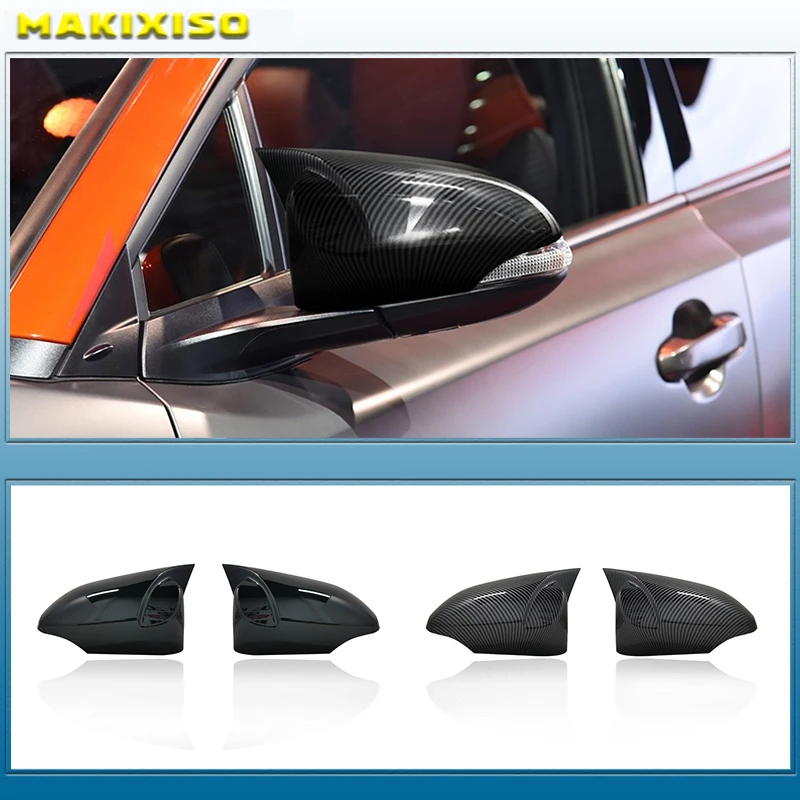 2pcs Carbon Fiber /chrome Rearview Mirrors Cover Cup For Toyota Avalon