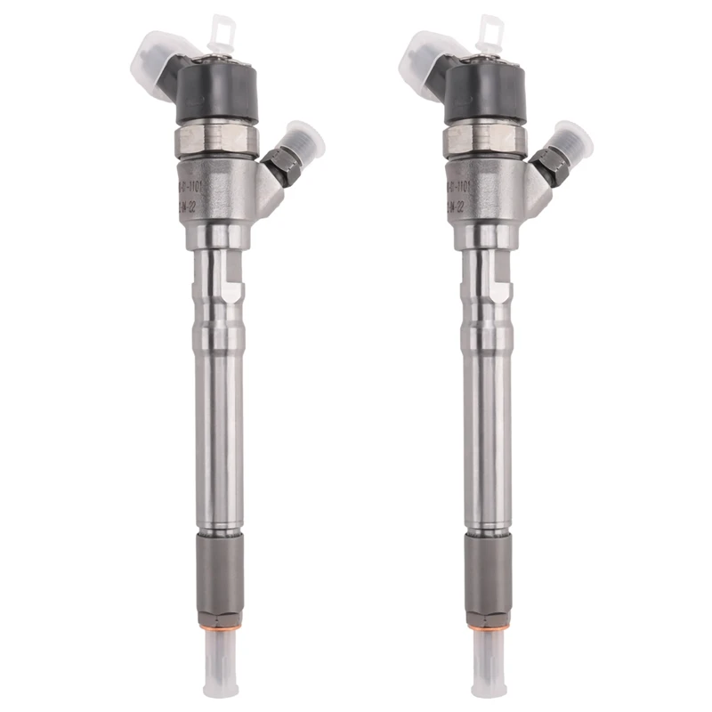 

2X 33800-27000, 33800-27010, 0445110064, 0445110101 New CRDI Diesel Fuel Injector Nozzle For Hyundai KIA 2.0 Crdi
