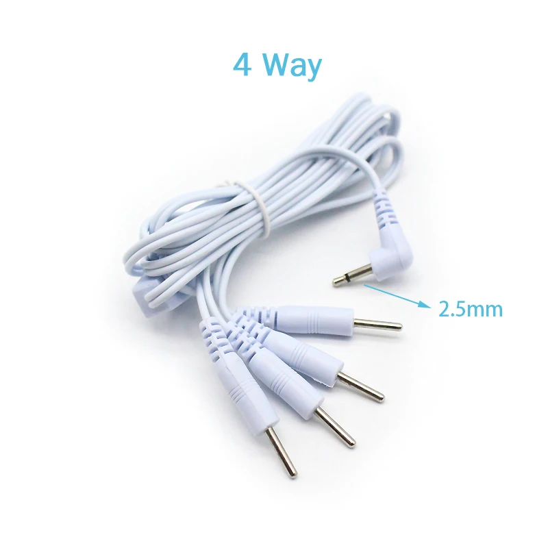 2,5/3,5mm 2/3 Pin Elektrode Kabel Elektrotherapie Elektrode Blei Drähte für Akupunktur Muskel Stimulator Therapie Massagegerät – Detail 18