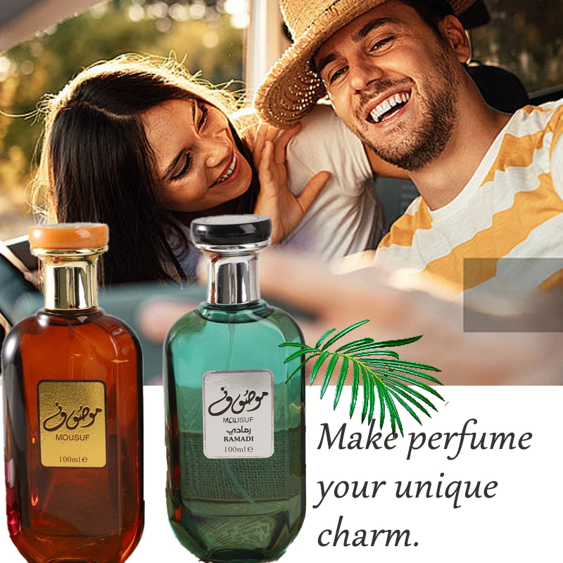 100ml High Quality Original Women Men Perfume Arabian Dubai Lasting Eau De Parfum Dating Attract Arabia Light Fragrance Scent