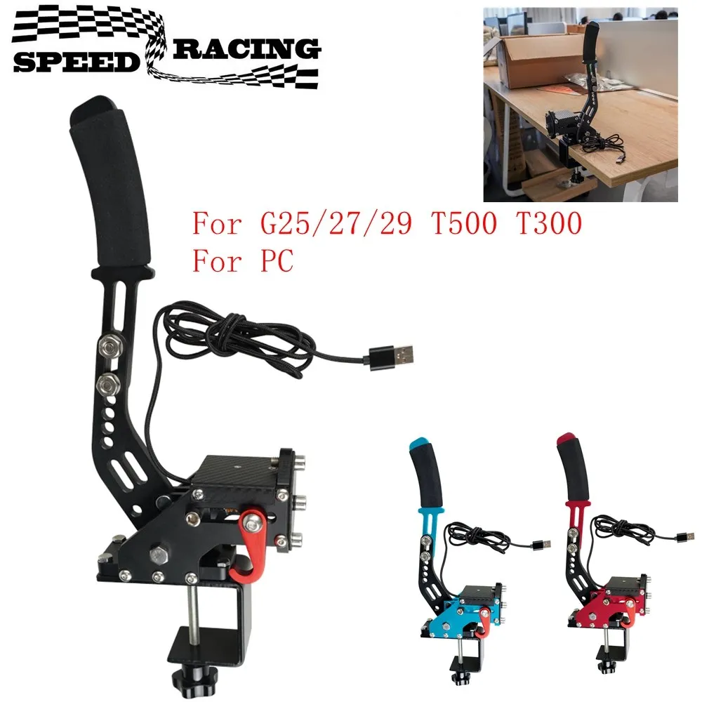 Gioco Di Corse Universale Usb Handbrak E Staffa Fissa Per G25/27/29 T500 T300 Giochi Di Corse Per Pc Fanatecosw Dirt Rally