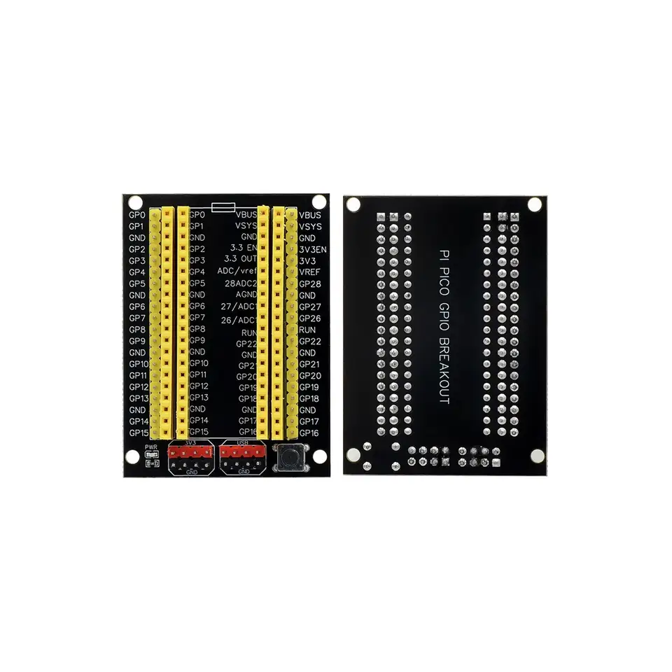 Raspberry Pi Pico Expansion Board GPIO Breakout Extension Adapter Onboard Male and Female Pins for Pico image 2