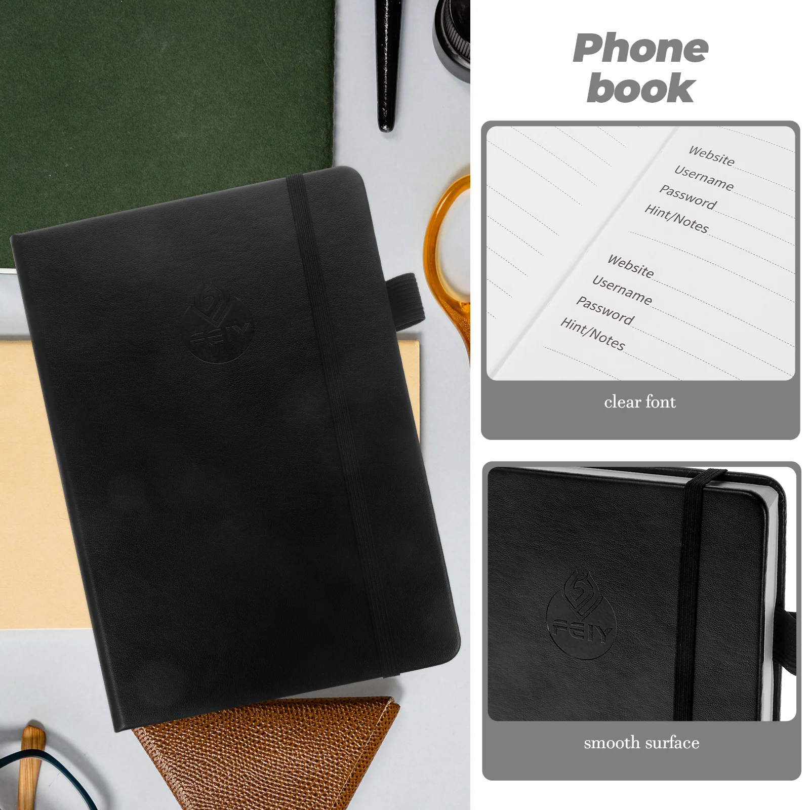 Password Book Email Address Notebook Phone Book Planner Diary Notepad Journal Students Agenda Stationery Office School Supplies