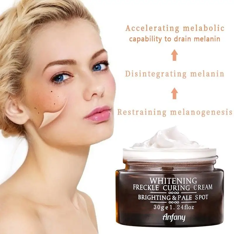Newest Whitening Facial Cream Repair Fade Freckles Remove Dark Spots Melanin Remover Brightening Face Freckle Cream