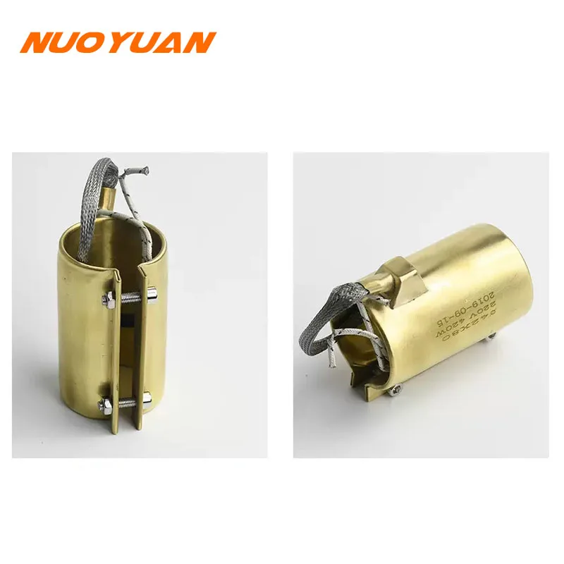 Bronze Aquecedor Banda 220v Elemento Aquecimento Barril Cobre Extrusora Aquecedor