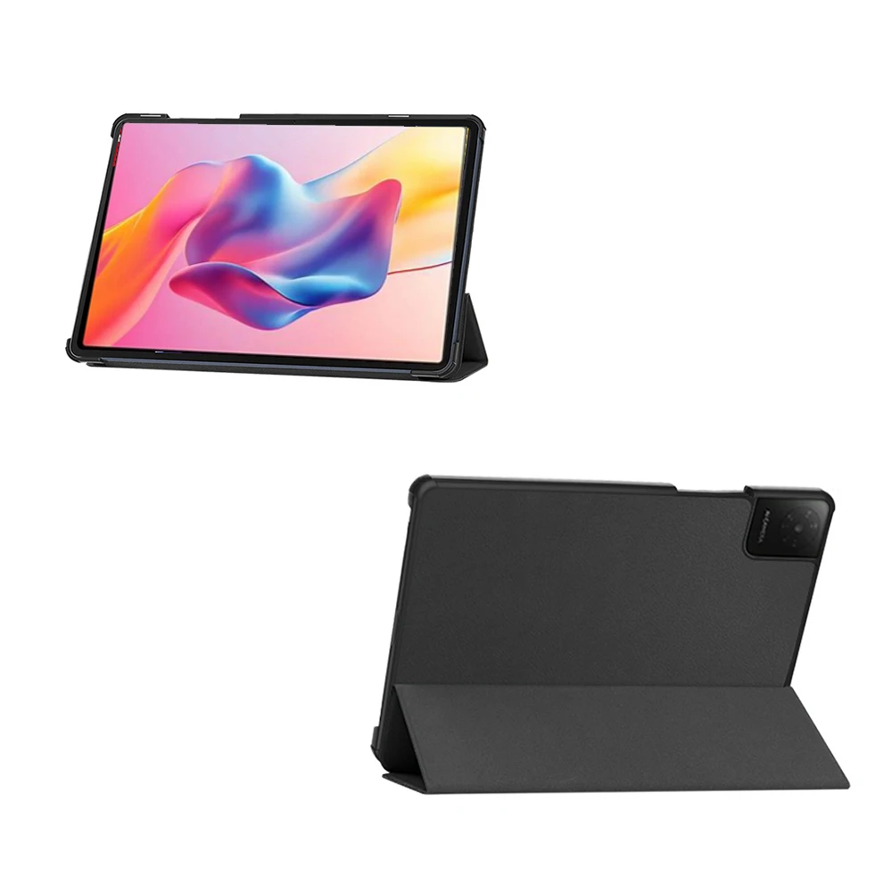 Smart Tri-Fold Folio Case with Hard PC Back