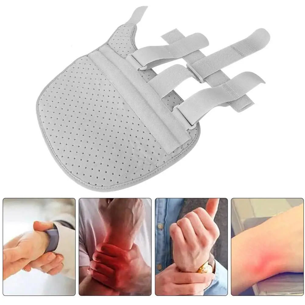 

Adjustable Carpal Joint Sprain Fixed Splint Breathable Palm Wrap Wrist Fracture Recovery Band Pain Relief Wrist Orthopedic Brace