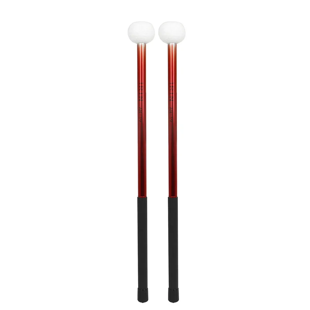 1 Paio Di Bacchette Bacchette Per Basso Tamburo Da Marcia Timpani Bacchette Per Batteria Fasce Per Giochi Musicali Manico Antiscivolo Accessori Per Pe