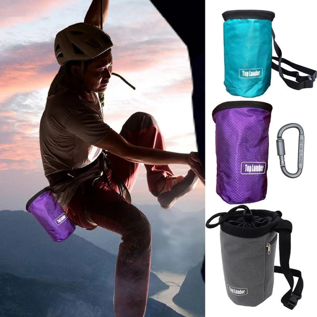 Gym Chalk Bag Magnesium Powder Storage Bag Climbing Chalk Bucket