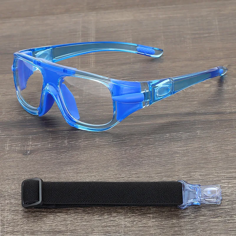 Sports Glasses Sports Goggles Myopia Basketball Glasses Sport Goggles Football Eyewear Anti-Collision Glasses Removable Training Goggles Cycling