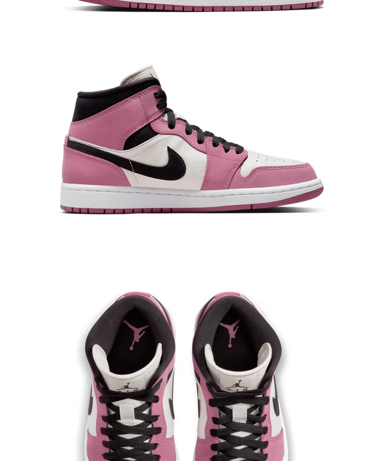 Original Jordan Nike Air Jordan 1 MID SE AJ1 Women's Sneakers