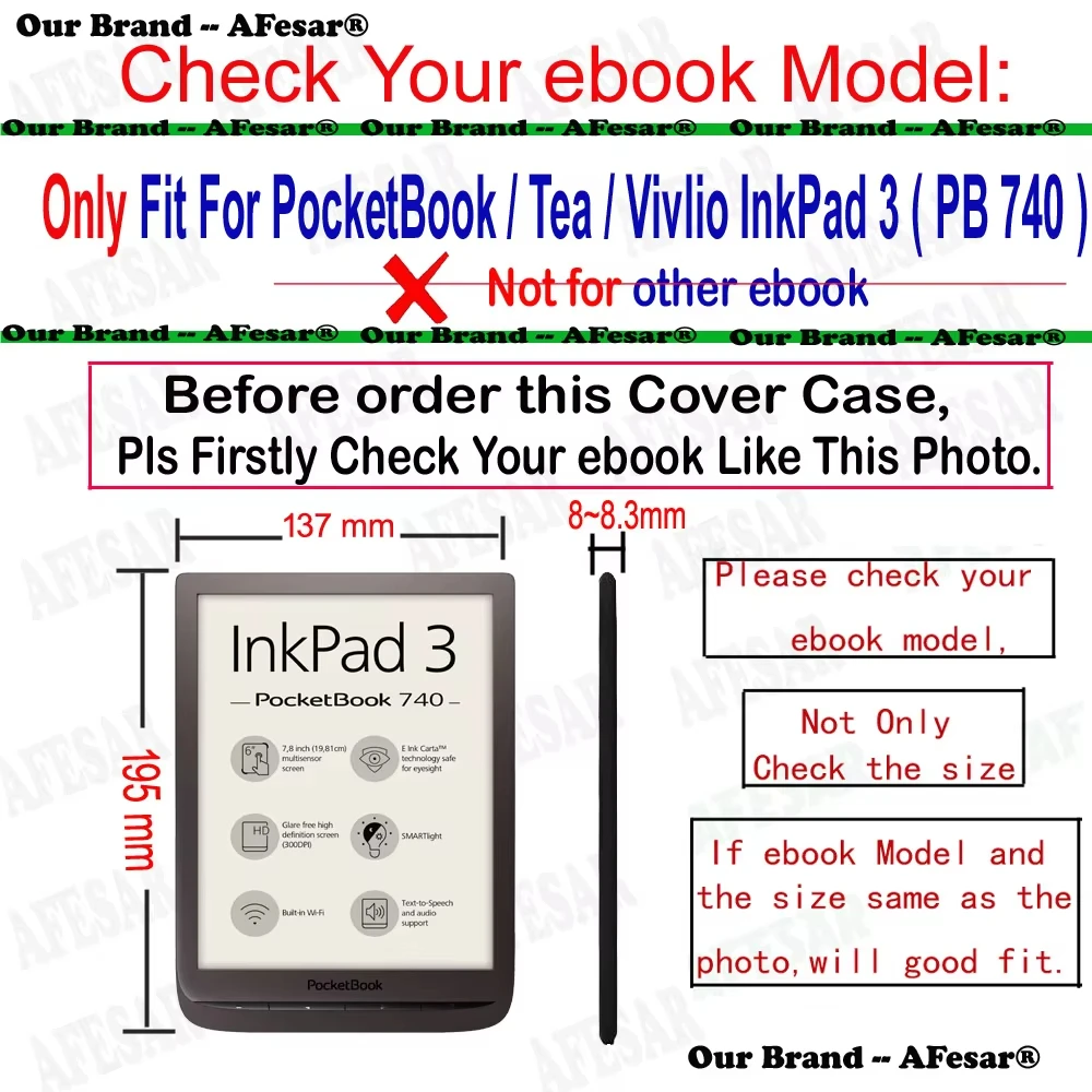 Vivo Inkpad Premium Protective Flip Cover with Magnetic Closure and Sleep/Wake Feature
