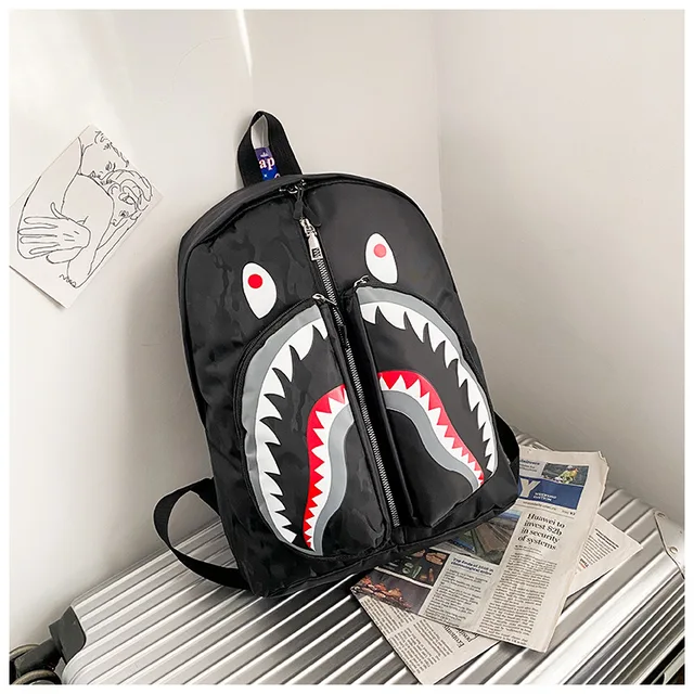 supreme shark backpack