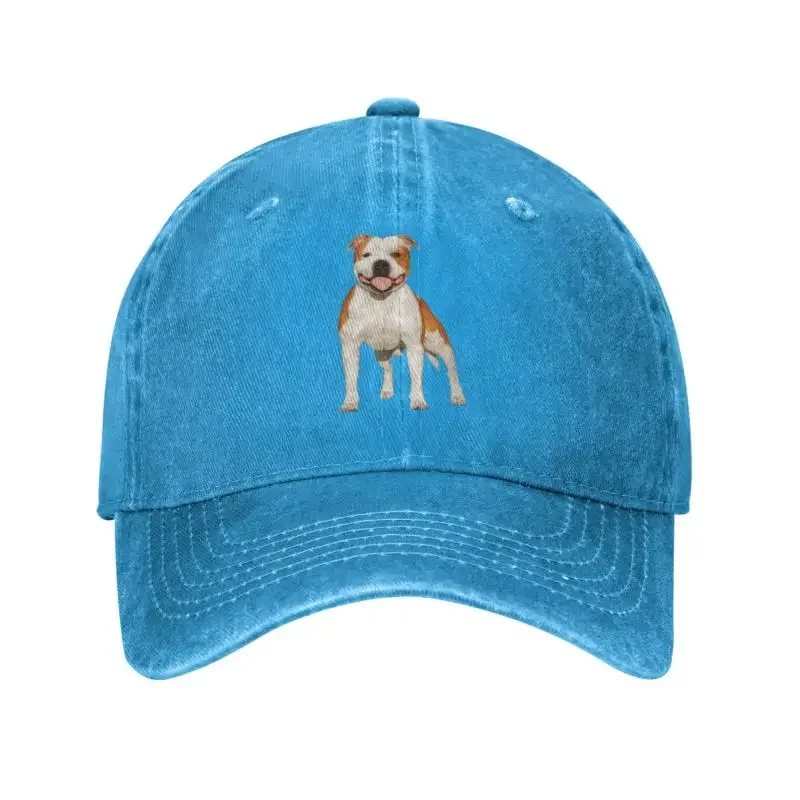 

Classic Unisex Cotton American Pit Bull Terrier Baseball Cap Adult Adjustable Dad Hat Women Men Sports