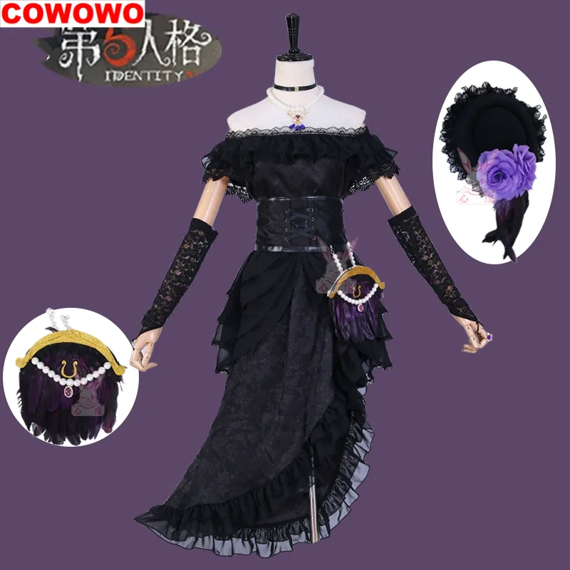 

COWOWO Identity V Anne Lester Ladies Dress Cosplay Costume Cos Game Anime Party Uniform Hallowen Play Role Clothes Clothing