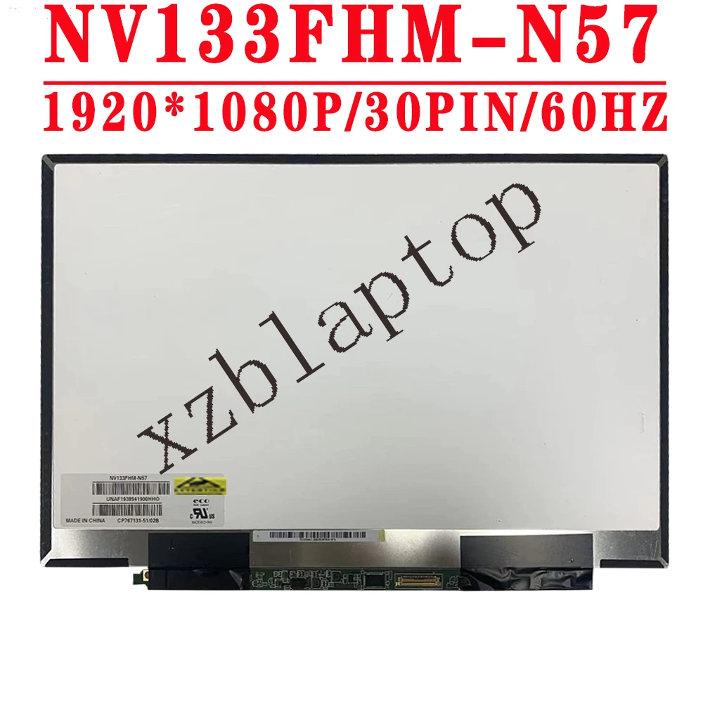 

NV133FHM-N57 NV133FHM N57 13,3 дюймов 800x0 IPS FHD 30 контактов EDP коэффициент контрастности: 1 60 Гц матовый ЖК-экран без касания