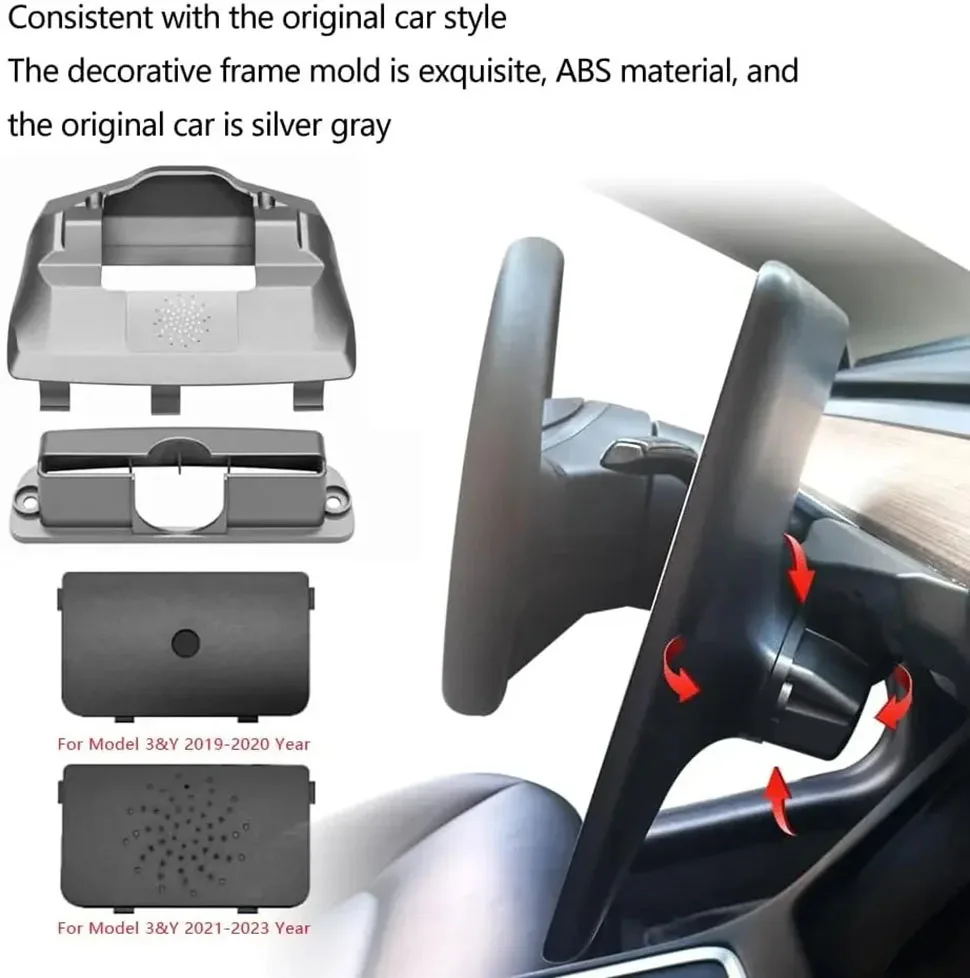 For Tesla Model Y Juniper 2025 & Model 3 Highland 2024-2025 4-direction Screen S