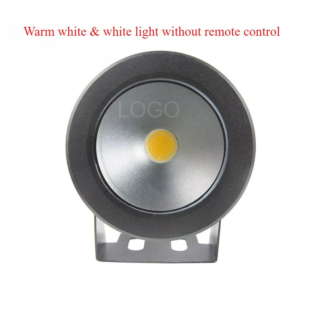 Led Flood Light Submersible Led Lights 10W 12V Led Light 1000LM Waterproof IP65 Fountain Swimming Pool Lamp Lights Projection lamp floodlights Warm White/White/RGB