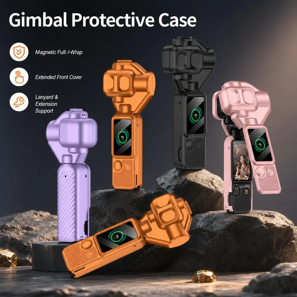 DJI Pocket 4 Pro용 새로운 짐벌 보호 커버, 일체형 짐벌 및 스크린 긁힘 방지 케이스, Pocket 4P 카메라 액세서리