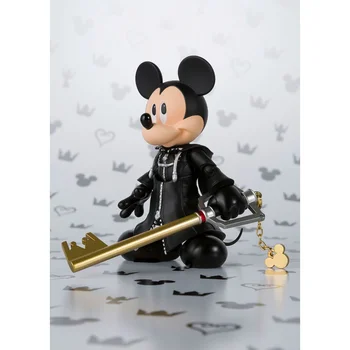 100% Original Bandai S.H. Figuarts SHF King Mickey KINGDOM HEARTS II In Stock Anime Action Collection Figures Model Toys 5