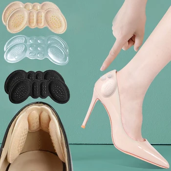 Cuscinetti per tallone per scarpe troppo grandi Uomini Donne Impugnature per tallone Cuscini di fodera Inserti per scarpe sciolte Regola le dimensioni Filler Adesivo posteriore antiscivolo 1