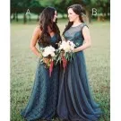 Bridesmaid Dresses Wedding Party For Women 2022 Elegant Black Satin A Line Long Night Woman's Evening Formal Gowns