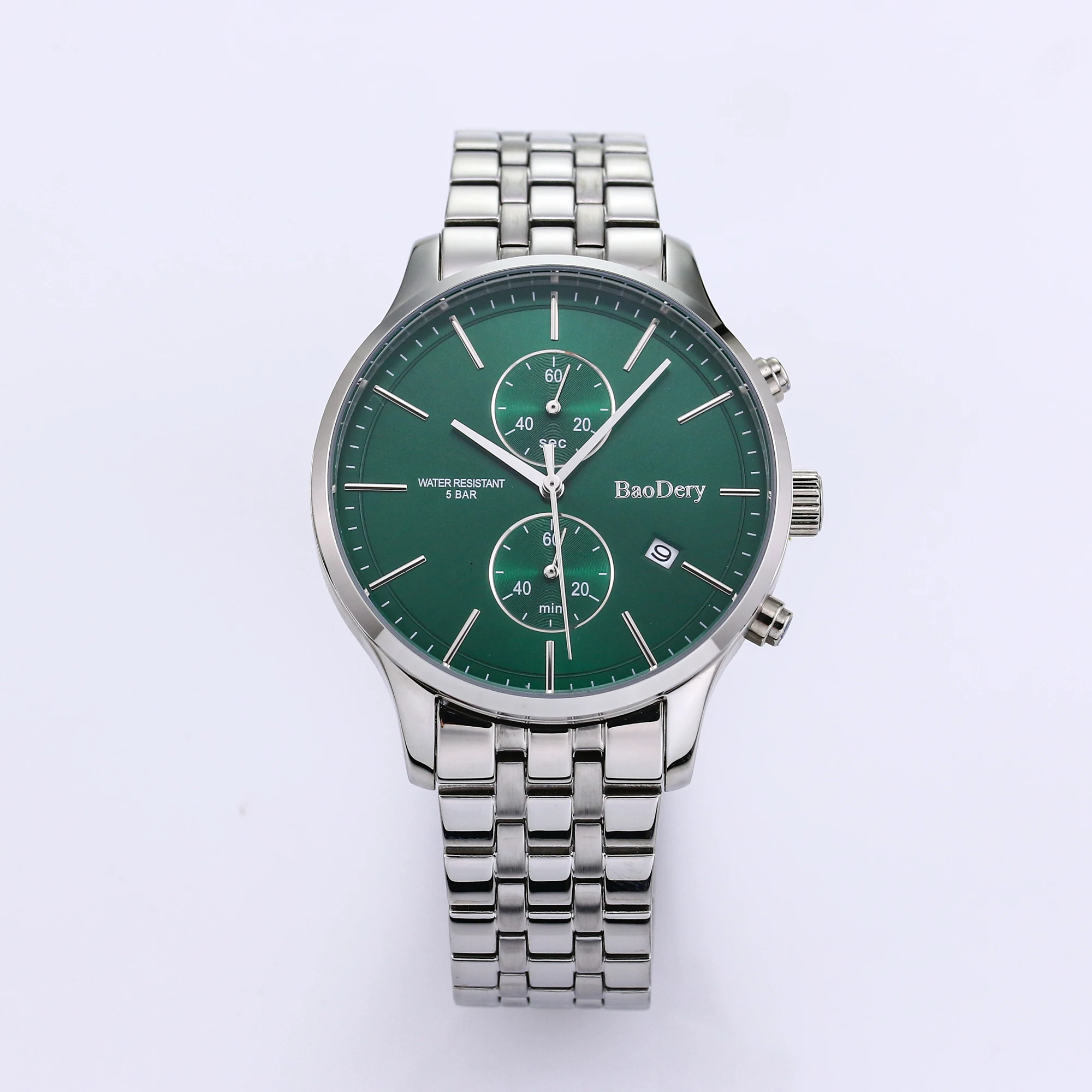 2024 BAODERY QUARTZ  Watches Sports Top Brand  Luxury Men's Watch Male Wristwatch New 42mm