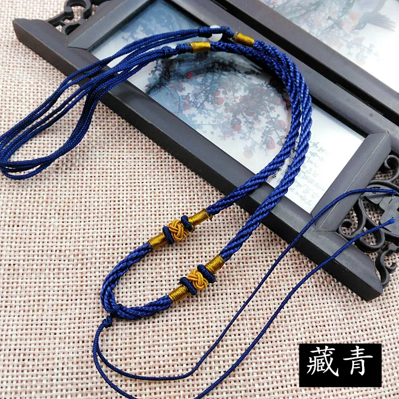 Love Silk Rope Thread Knotted Necklace Pendant String Chinese 5Pcs Jewelry  Cord