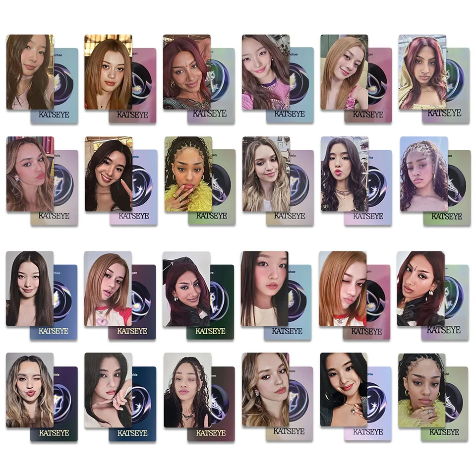 6Pcs/Set KATSEYE New Album SIS Soft Is Strong HD Bright