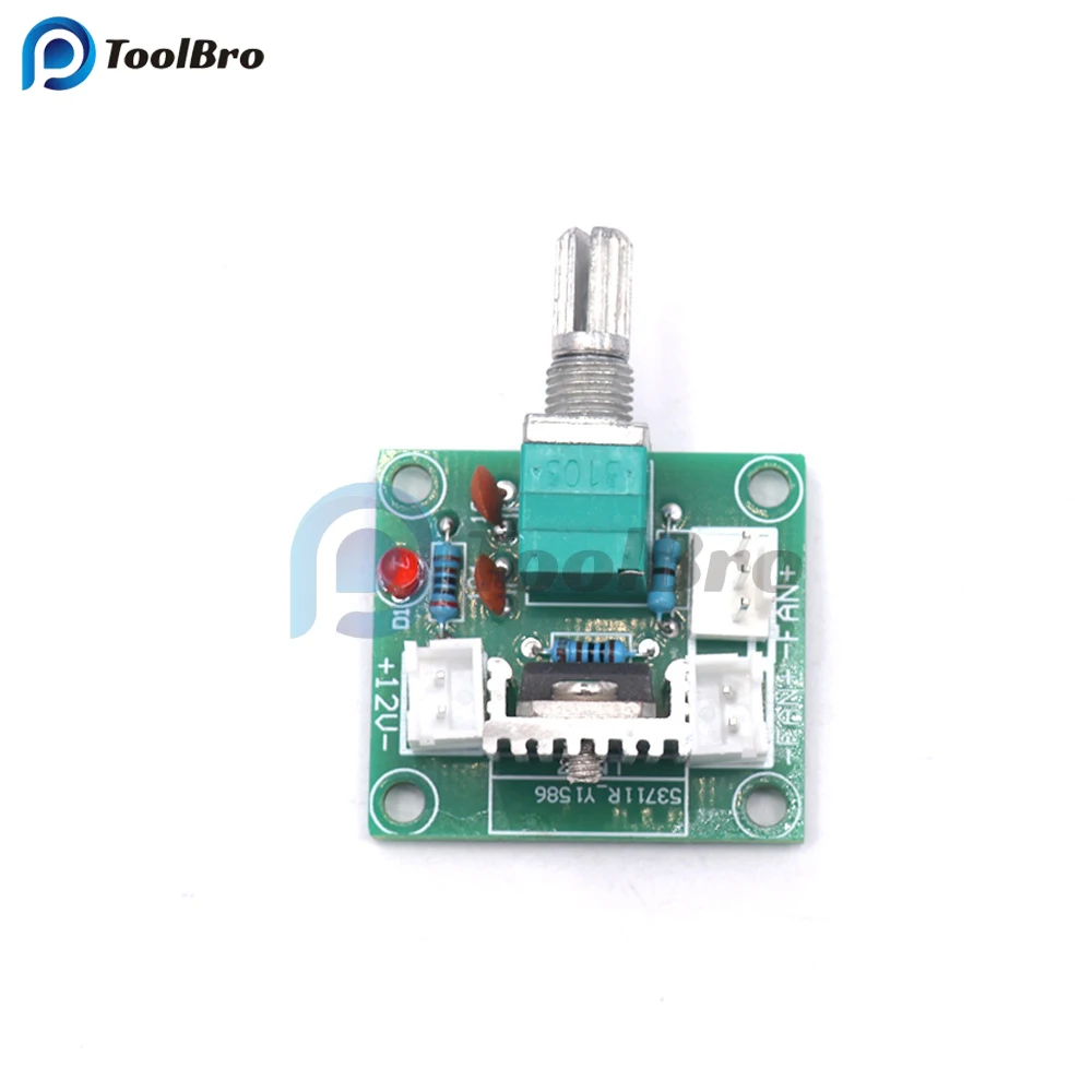 XH-M137 Linear Voltage Regulator LM317 Fan Speed Controller Governor DC-DC Step Down Buck Converter Module with Switch