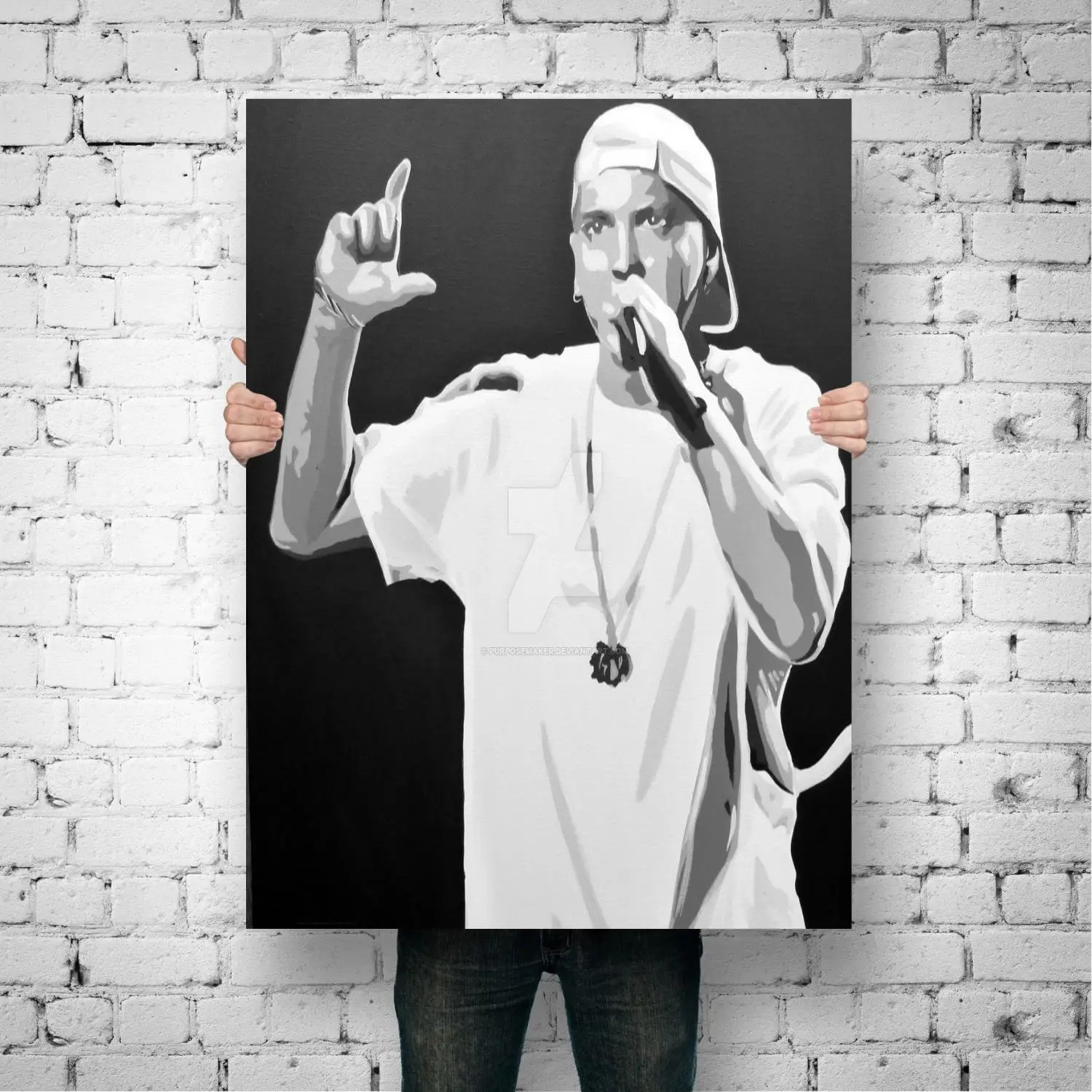 Eminem - Music/Personality Poster (Mugshot) (Size 24 x 36)