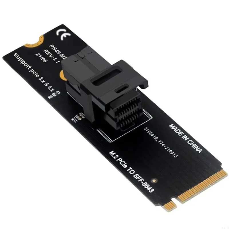 C1FD PCIe To SFF-8643 SFF-8639 Hard Disk Adapter Card for Desktop Accessories