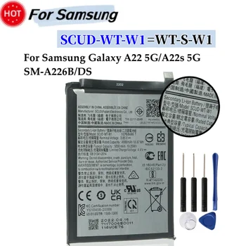 Nuova batteria da 5000 mAh SCUD-WT-W1 WT-S-W1 per Samsung Galaxy A14 4G / A22 5G / A04E / A14 5G / A146P / A145 Batterie per telefoni + strumenti