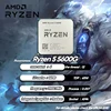 AMD Ryzen 5 5600G NEW R5 5600G 3.9GHz Six-Core Twelve-Thread 65W CPU Processor L3=16M 100-000000252 Socket AM4 new but no fan 2
