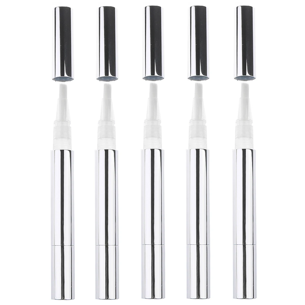 

Portable Clear Twist Pen for Travel - 3ml Cosmetic Container for Nail Growth