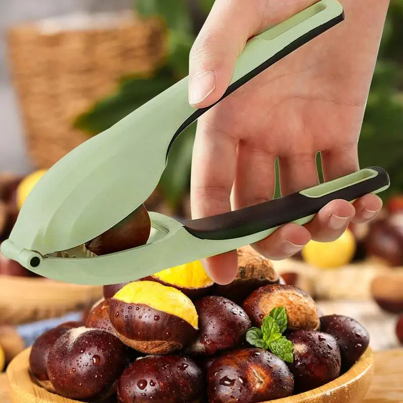 

2024 NEW Open Chestnut Artifact Chestnut Sheller Chestnut Opener Peeling Raw Chestnut Clip Home Kitchen Cross Cutting Knife
