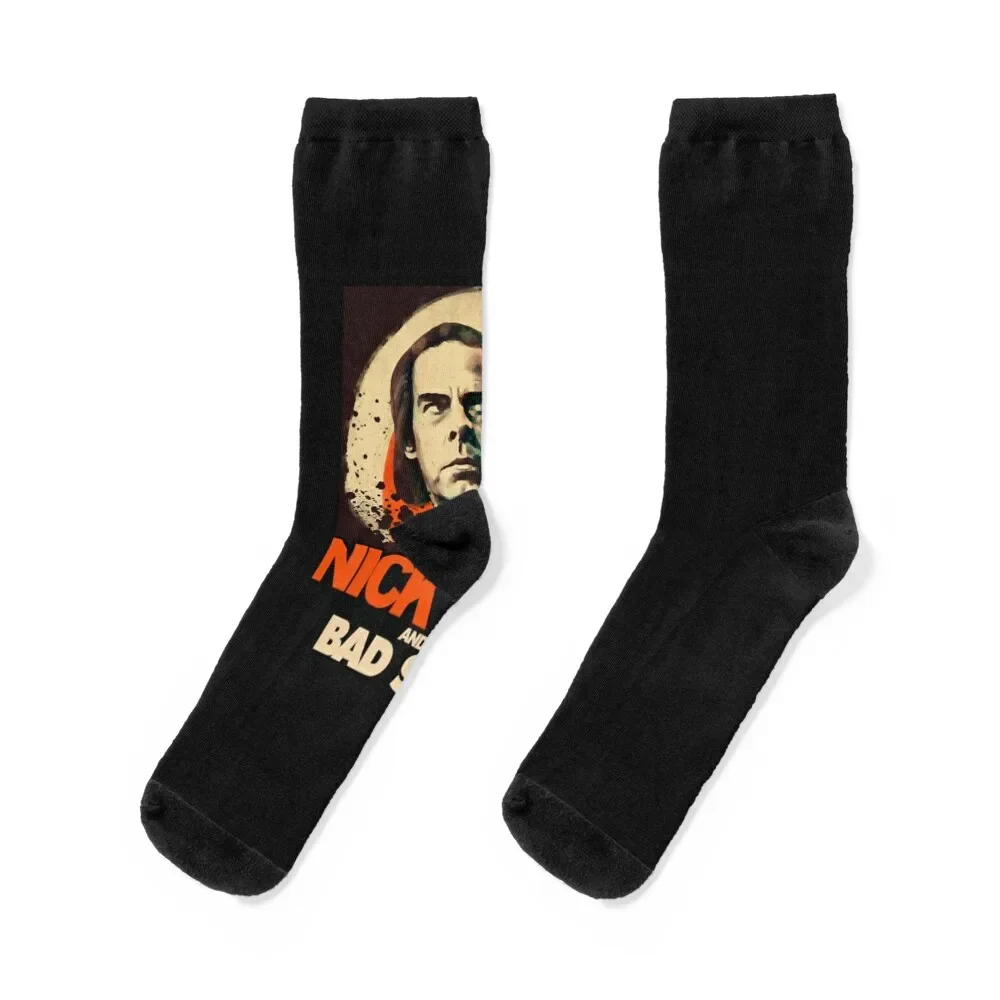 

Nick-Cave Essential T-Sh Socks Stockings compression New year's gift Woman Socks Men's