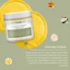 Kojic Acid Cleansing Pad Exfoliating Daily Cleaning Makeup Removal Pore Deeply Cleaning Dark Spot Remover Turmeric Face Sponge 2