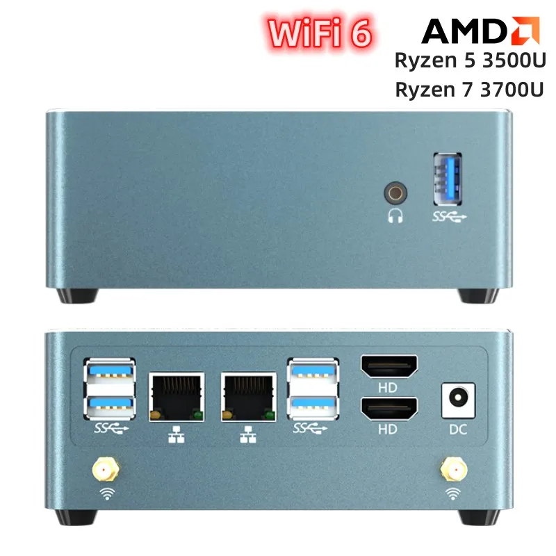 Новый мини-ПК Ryzen 5 3500U 7-3700U