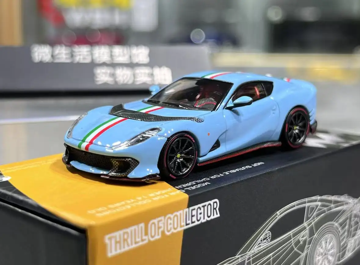 TOC 1:64 812 Competizione V12 Diecast Model Car - AliExpress