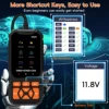 OBD2 Reader Diagnostic Tool, OBDII EOBD Car Code Scanner Check Engine Light Fault Code ,OBD Code CAN Protocols Diagnostic Tool 4