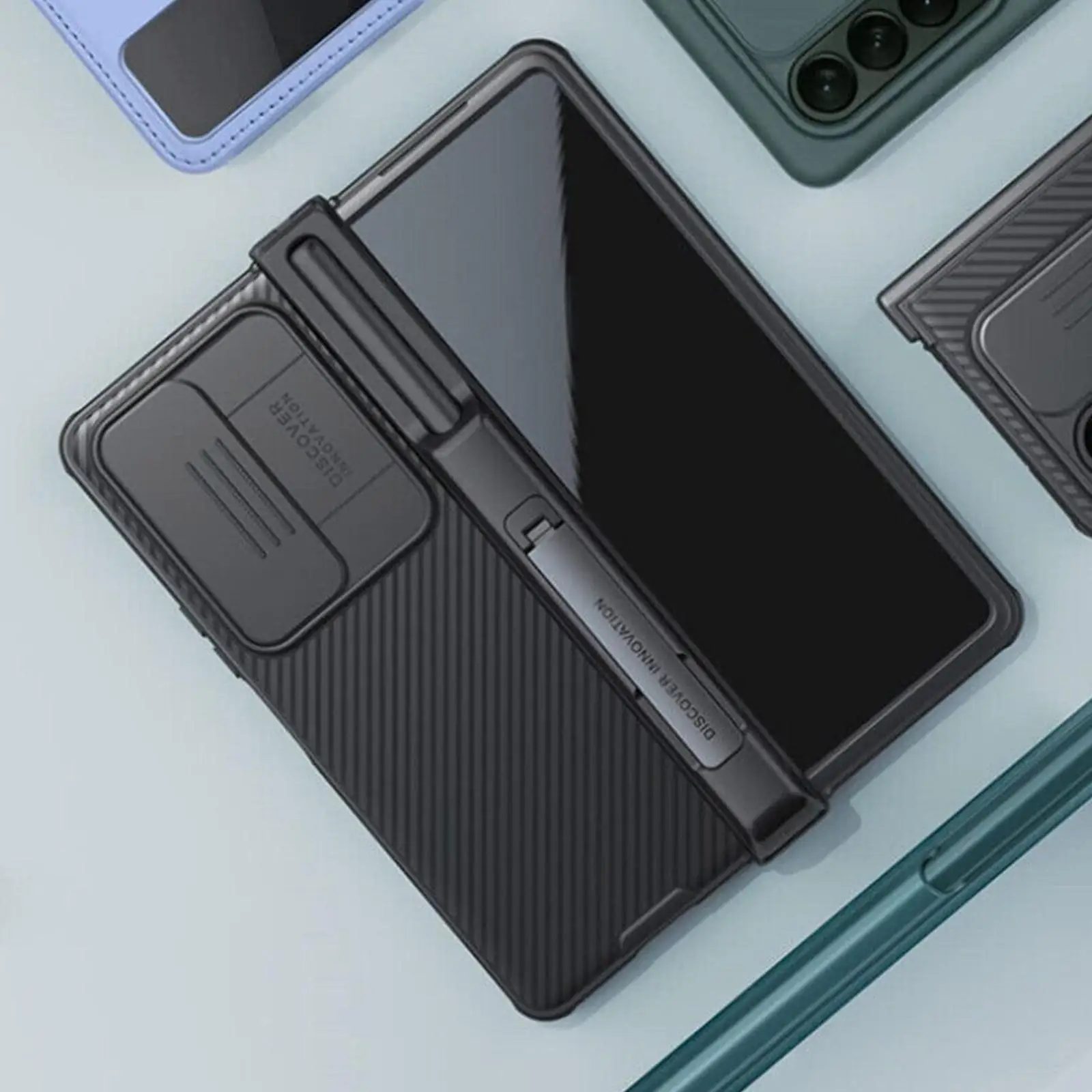 

Складной чехол NILLKIN CamShield Pro для Samsung Galaxy Z Fold4, защитный чехол из ТПУ для Samsung Z Fold E4Y0