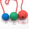 Rubber Ball with Rope Pet Teeth Indestructible Bite Toy Funny Puppy Training Solid Balls Pets Dog Chew Molar Interactive Toys 5