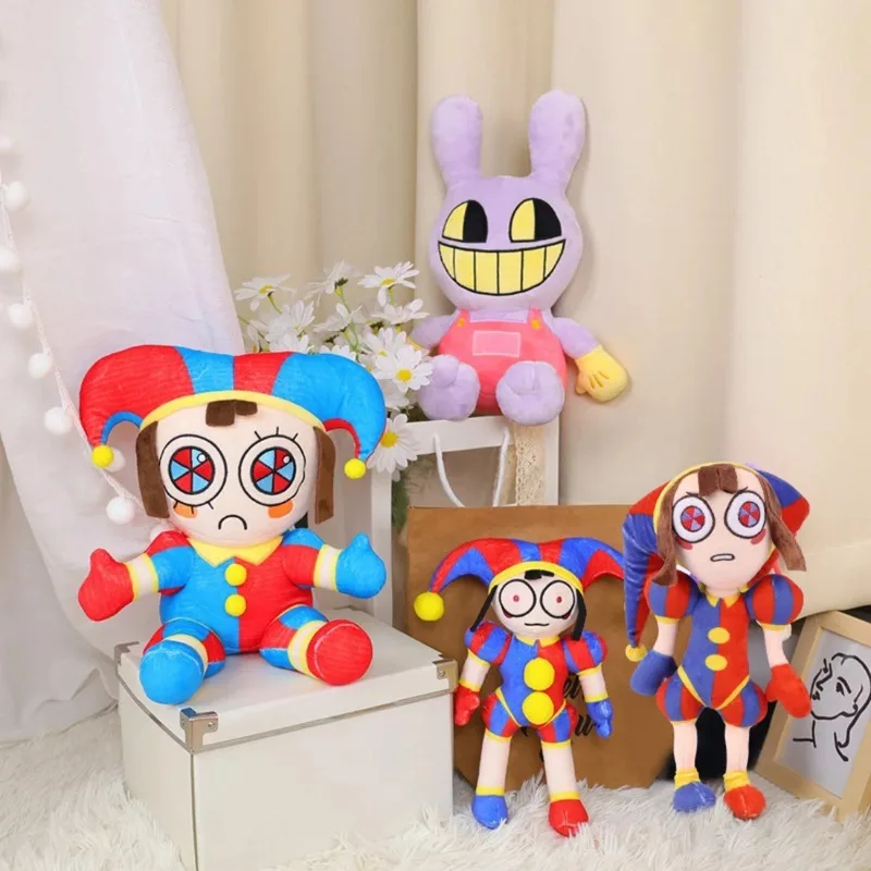 New Magical Digital Circus Peluche Gioco Di Animazione Joker Digital Cyber Circus Toy Peluche Regalo Per Bambini