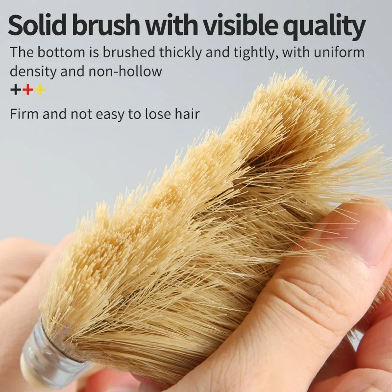 Multifunction Plastic Handle Bristle Paint Brushes Set Wall and Furniture Paint Tool wall painting brush,paint roller brush,trimming paint brush