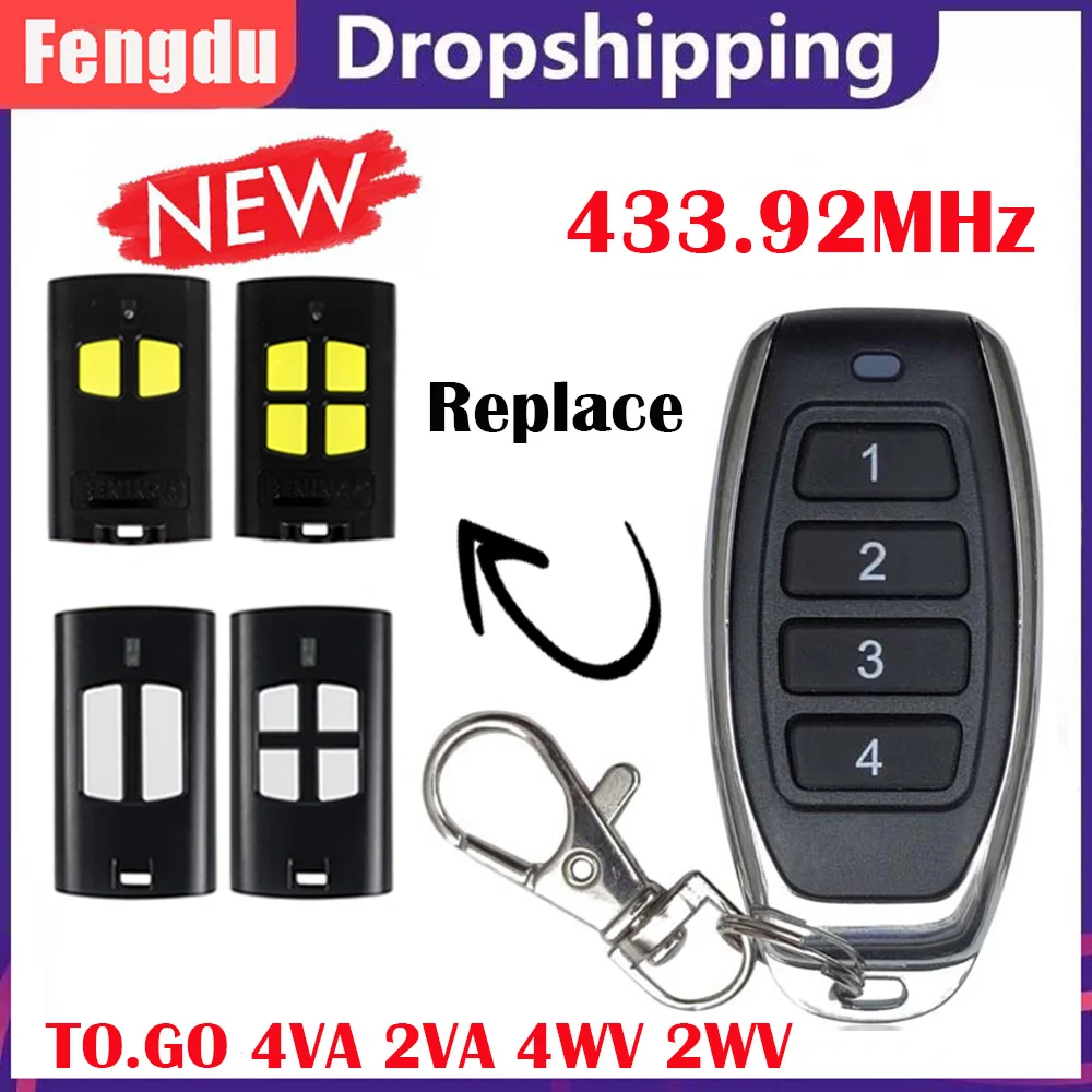 Remote-Control-Garage-Door-Opener-433-92MHz-Rolling-Code-Electric-Gate ...