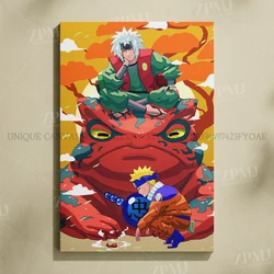 Anime Wall Art: Uchiha Madara Canvas Painting - Japanese Style Home Decor - 50x75cm(No Frame) (Hyrz12 - 17)