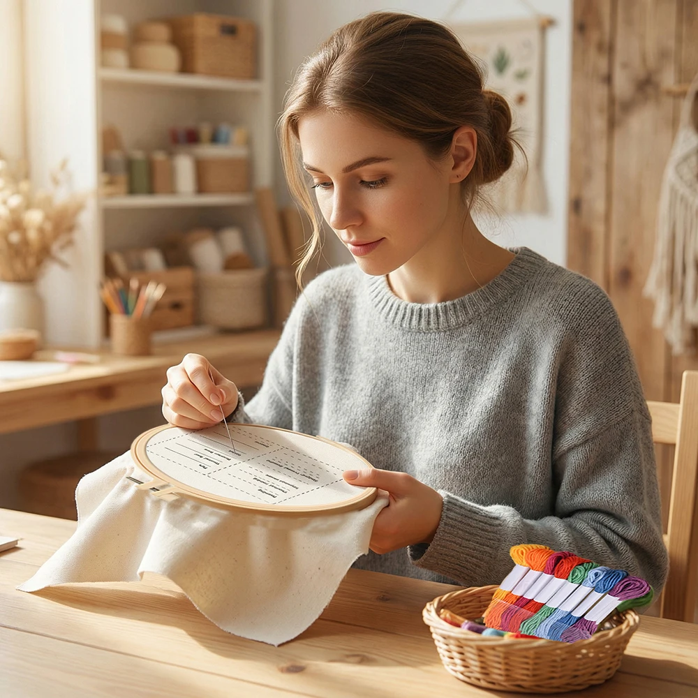 Beginner's Guide to Creative Embroidery: Inspirational Patterns & DIY Stitching Techniques