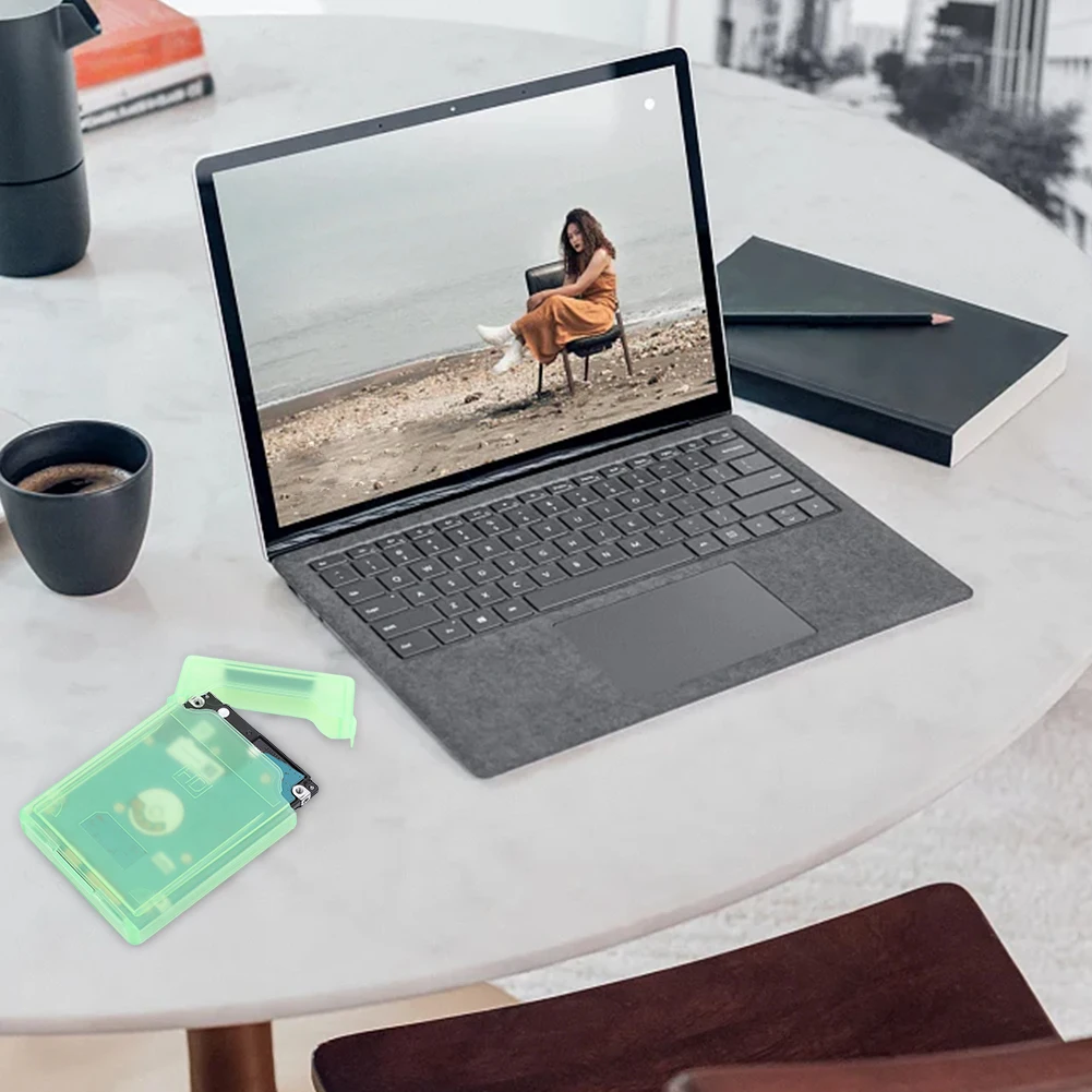 2.5 인 HDD SSD 보호 케이스, 충격 방지 하드 드라이브 디스크 보호 상자, 플라스틱 정전기 방지, 2.5 인치 하드 드라이브 보관 케이스