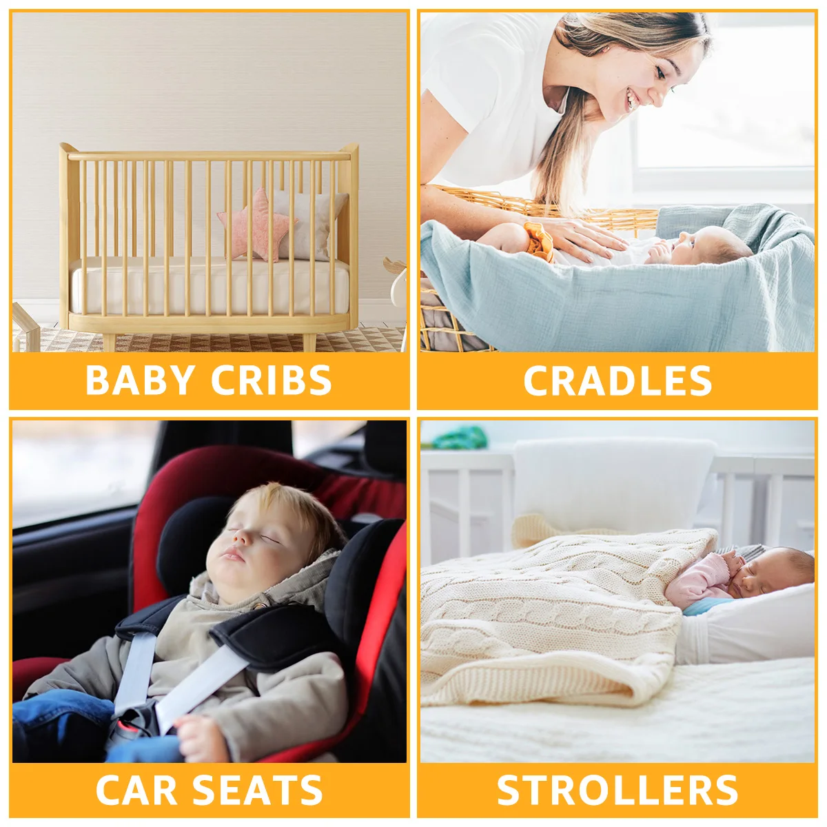 Baby Mobile Music Box 35 Lullabies Baby Crib Mobile Musical Box Battery Operated Crib Mobile Motor with 3 Modes for Bassinet 5